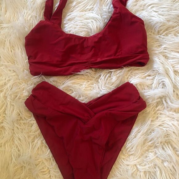 Cici bird red 2pc bikini - Picture 5 of 5